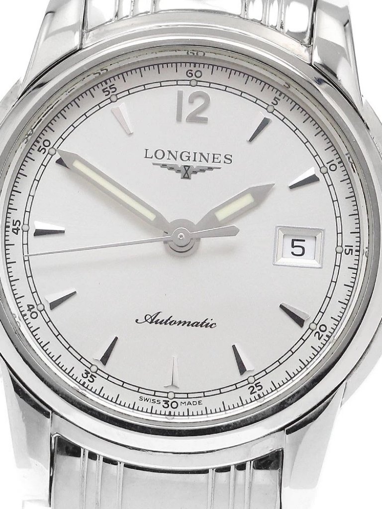 Longines Saintimier L25634 Date Silver Dial Automatic Ladies Watch912012